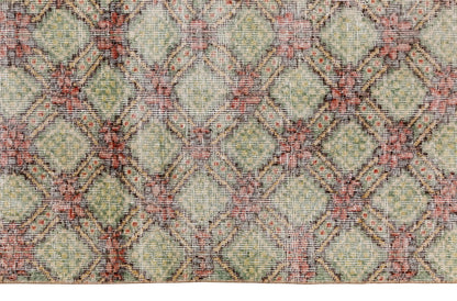 Vintage Rug 3'9" x 6'8" feet 114 x 203 cm