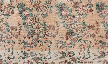 Vintage Rug 3'9" x 6'8" feet 115 x 204 cm