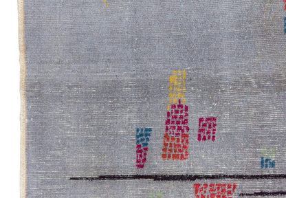 Vintage Rug 4" x 6'7" feet  124 x 200 cm