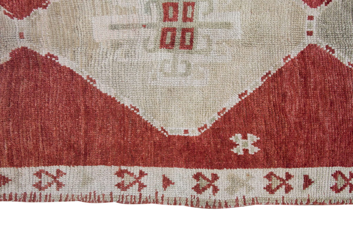 Vintage Rug 4'4" x 10'4" feet  132 x 315 cm