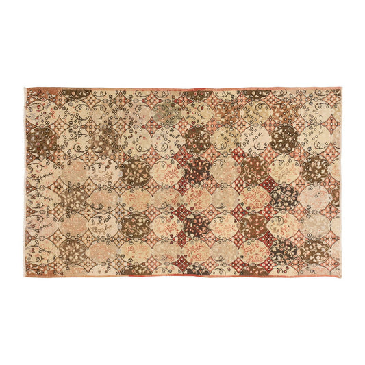 Vintage Rug 4'1" x 6'9" feet 125 x 205 cm