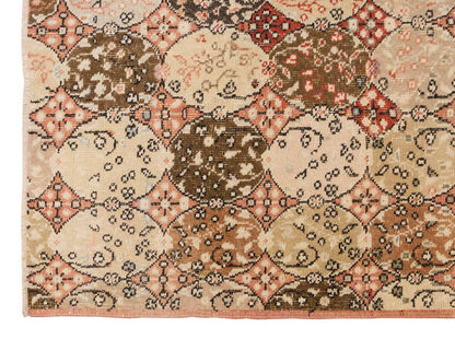 Vintage Rug 4'1" x 6'9" feet 125 x 205 cm