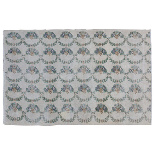 Vintage Rug 4'1" x 7'2" feet 125 x 218 cm