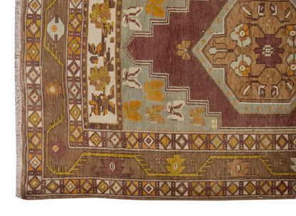Vintage Rug 4'1" x 8" feet  125 x 242 cm