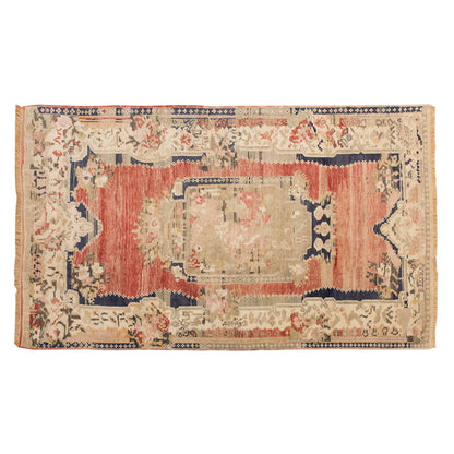 Vintage Rug 4'10" x 7'3" feet 148 x 220 cm