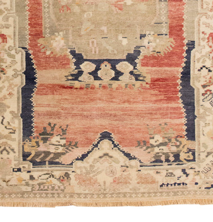 Vintage Rug 4'10" x 7'3" feet 148 x 220 cm