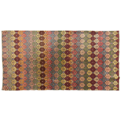 Vintage Rug 4'10" x 9'6" feet 147 x 290 cm