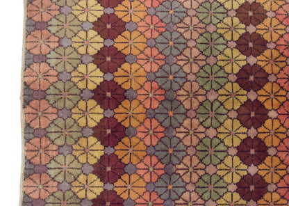 Vintage Rug 4'10" x 9'6" feet 147 x 290 cm