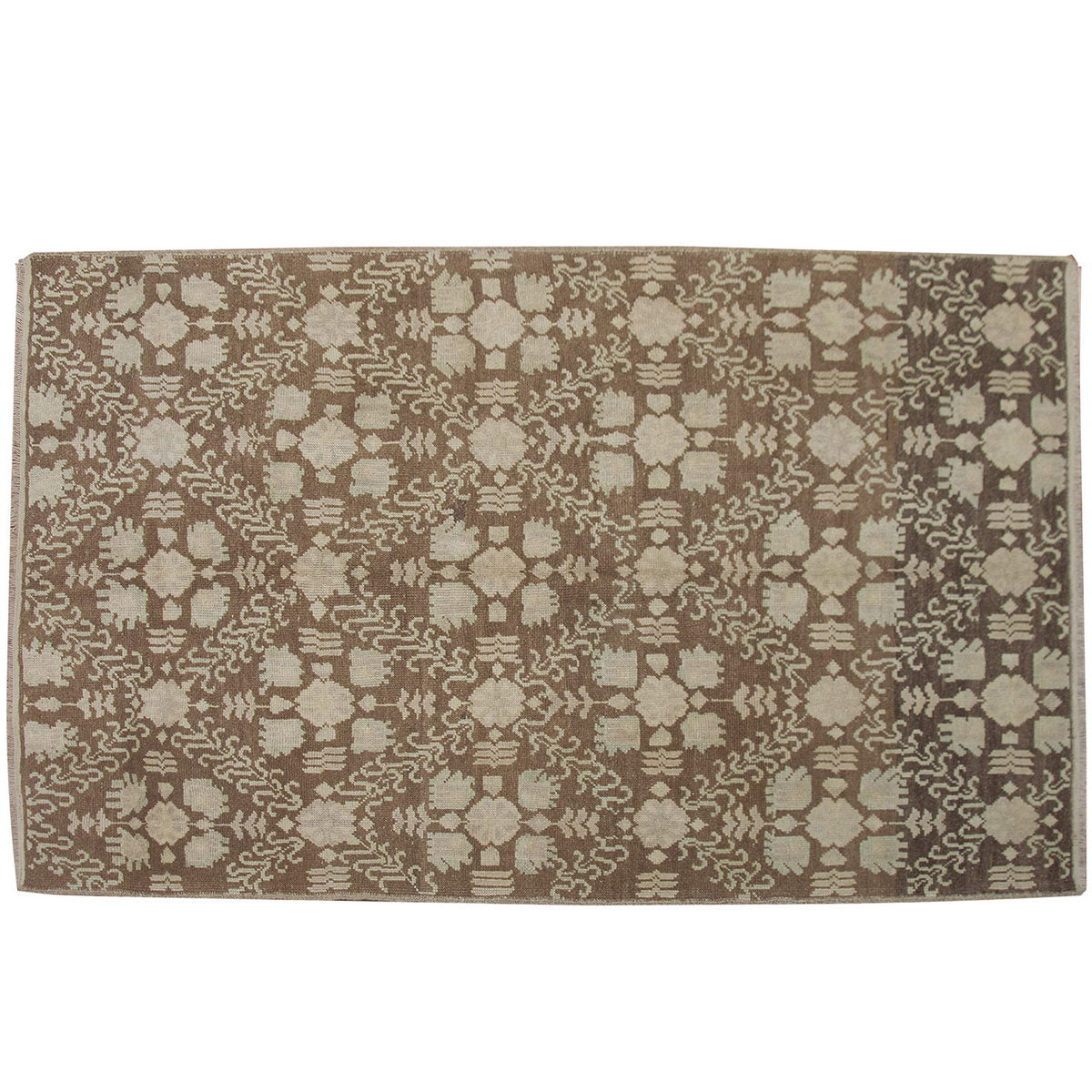 Vintage Rug 4'2" x 6'4" feet  127 x 192 cm