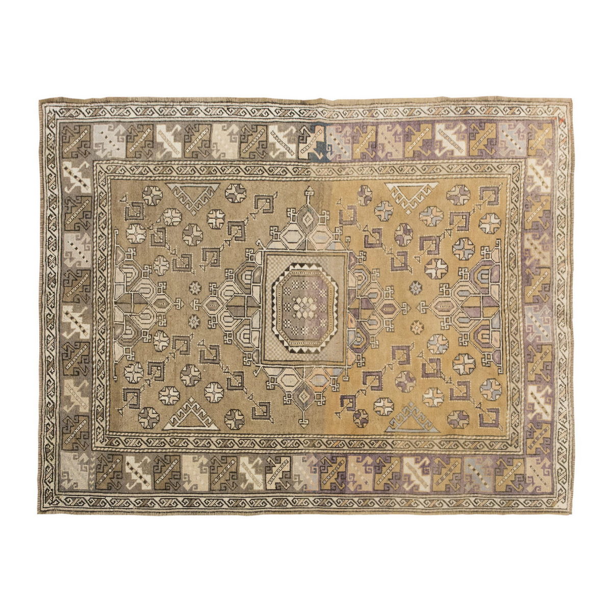 Vintage Rug 4'2" x 6'5" feet 126 x 195 cm