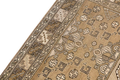 Vintage Rug 4'2" x 6'5" feet 126 x 195 cm