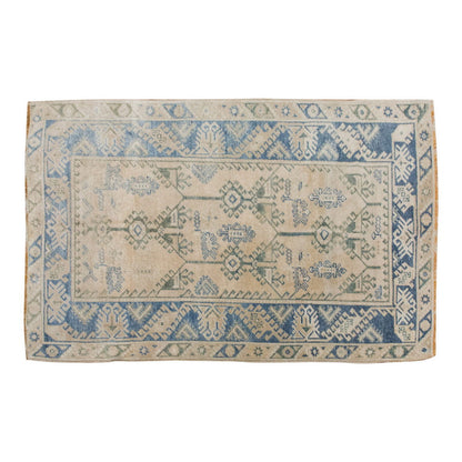 Vintage Rug 4'2" x 6'9" feet 128 x 205 cm