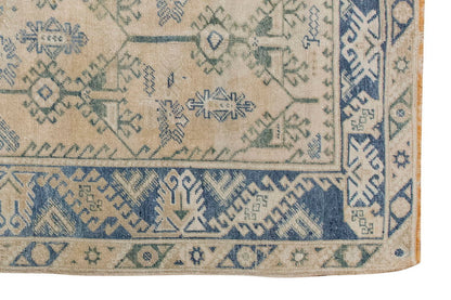 Vintage Rug 4'2" x 6'9" feet 128 x 205 cm
