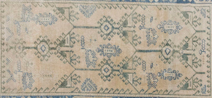 Vintage Rug 4'2" x 6'9" feet 128 x 205 cm