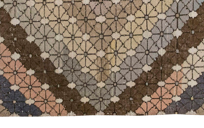 Vintage Rug 4'2" x 7'9" feet 127 x 235 cm