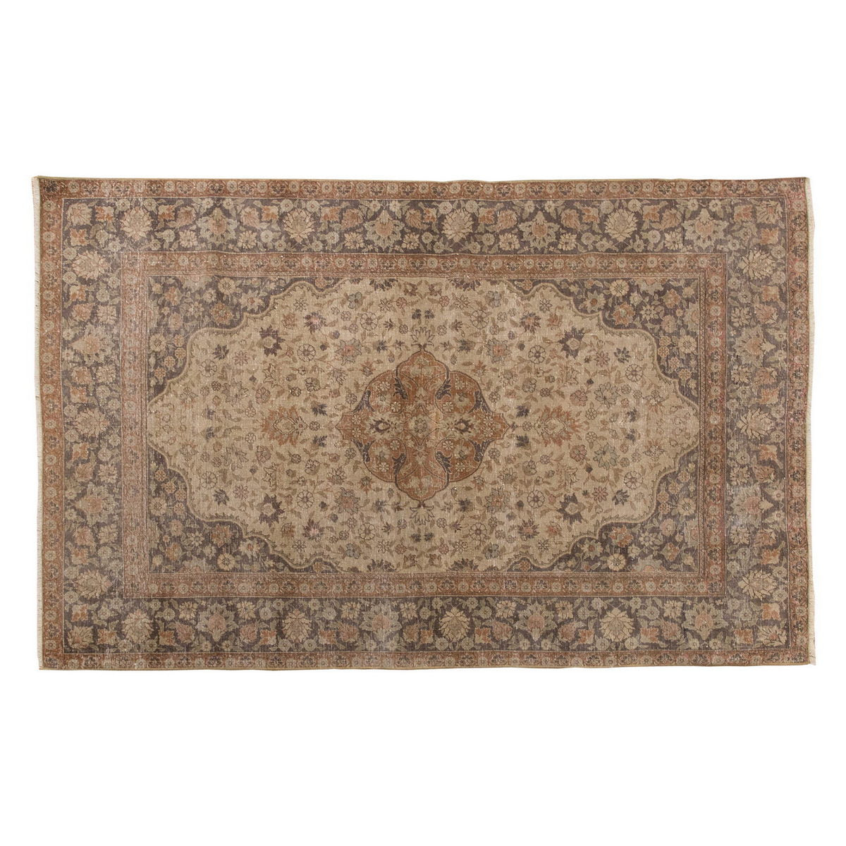Vintage Rug 4'3" x 6'11" feet 130 x 212 cm