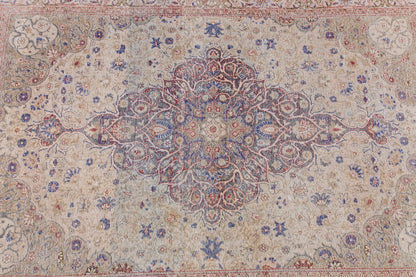 Vintage Rug 4'3" x 6'4" feet 130 x 192 cm