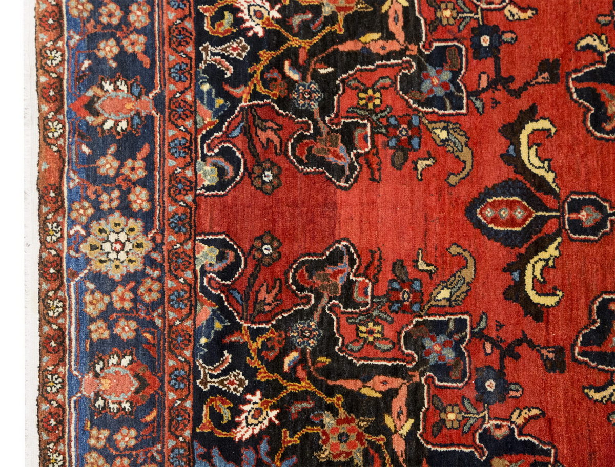Vintage Rug 4'3" x 6'7" feet 130 x 200 cm