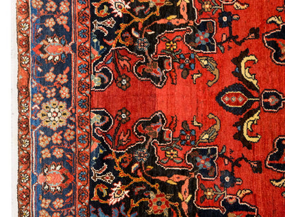 Vintage Rug 4'3" x 6'7" feet 130 x 200 cm