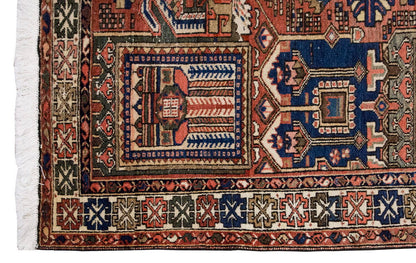 Vintage Rug 4'3" x 6'7" feet 130 x 200 cm