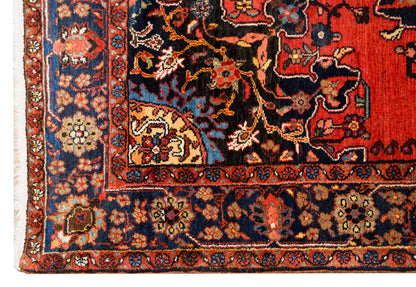 Vintage Rug 4'3" x 6'7" feet 130 x 200 cm