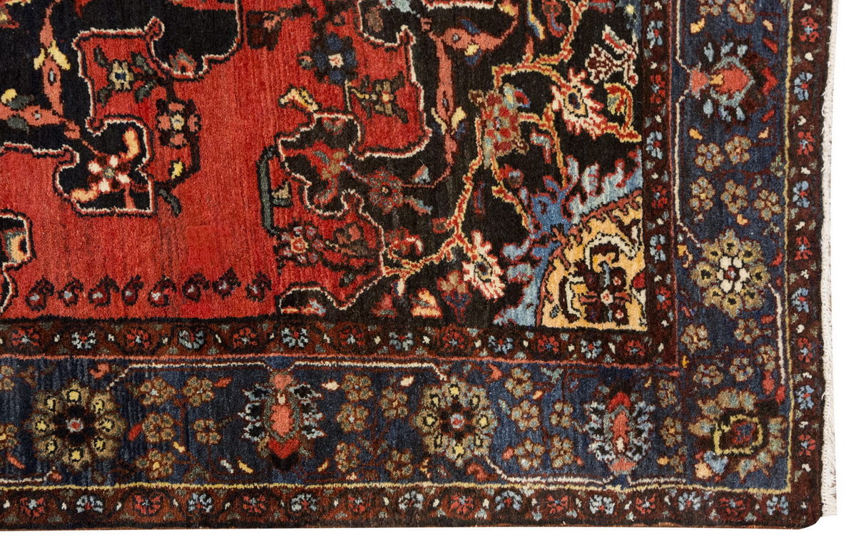Vintage Rug 4'3" x 6'7" feet 130 x 200 cm