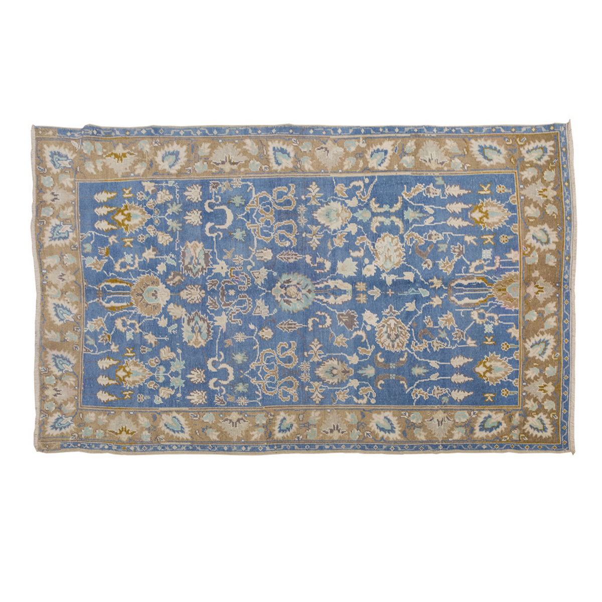 Vintage Rug 4'3" x 7'3" feet 130 x 220 cm