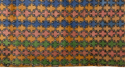 Vintage Rug 4'3" x 8'10" feet 130 x 268 cm