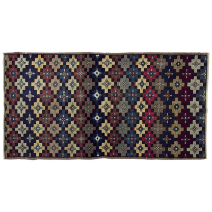 Vintage Rug 4'3" x 8'3" feet 130 x 252 cm