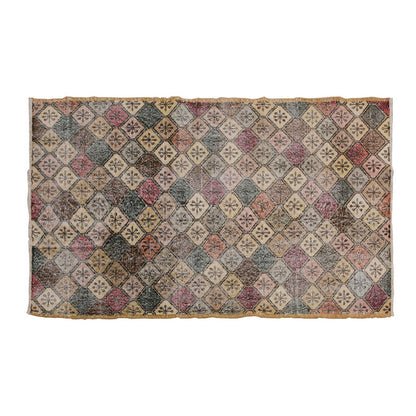 Vintage Rug 4'4" x 6'11" feet 131 x 210 cm