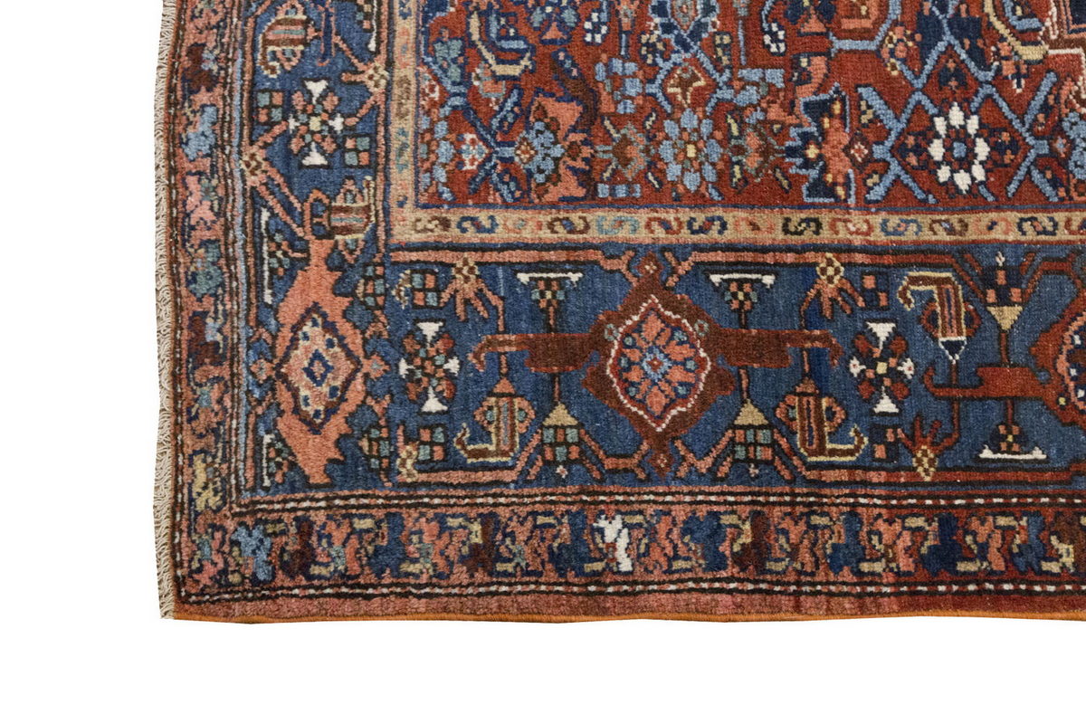 Vintage Rug 4'4" x 6'4" feet 131 x 193 cm