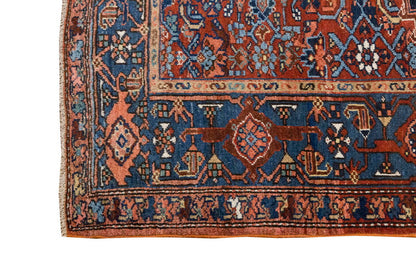 Vintage Rug 4'4" x 6'4" feet 131 x 193 cm