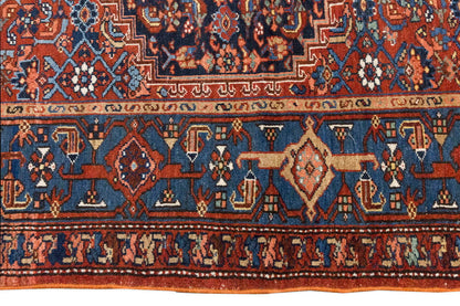 Vintage Rug 4'4" x 6'4" feet 131 x 193 cm