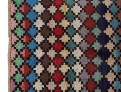 Vintage Rug 4'4" x 7'2" feet  133 x 218 cm