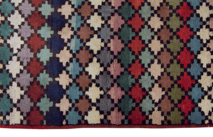 Vintage Rug 4'4" x 7'2" feet  133 x 218 cm