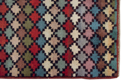 Vintage Rug 4'4" x 7'2" feet  133 x 218 cm