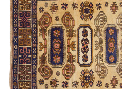 Vintage Rug 4'4" x 7'5" feet  133 x 225 cm