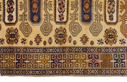 Vintage Rug 4'4" x 7'5" feet  133 x 225 cm