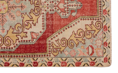 Vintage Rug 4'4" x 7'7" feet 132 x 230 cm