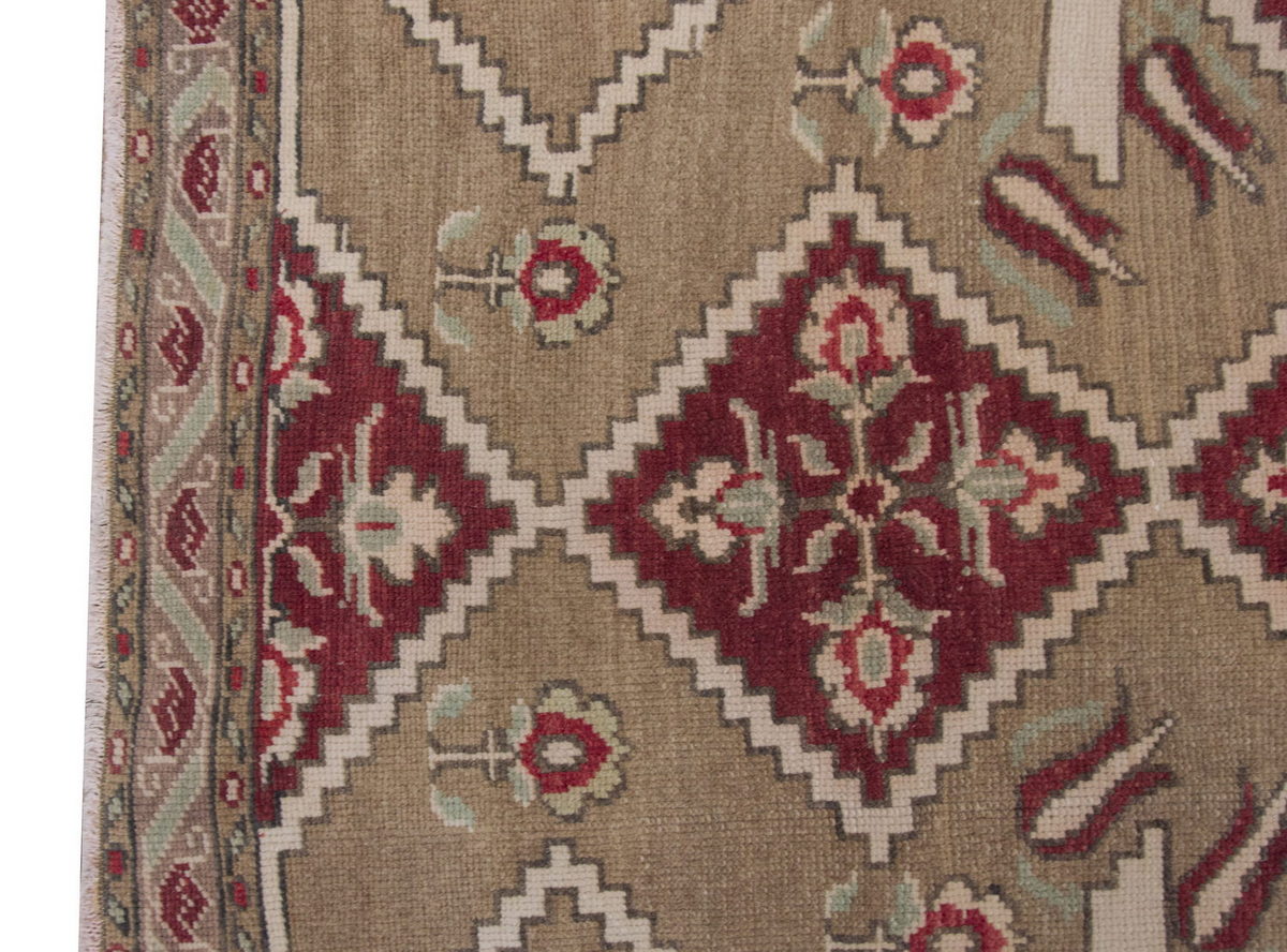 Vintage Rug 4'4" x 8" feet  132 x 245 cm
