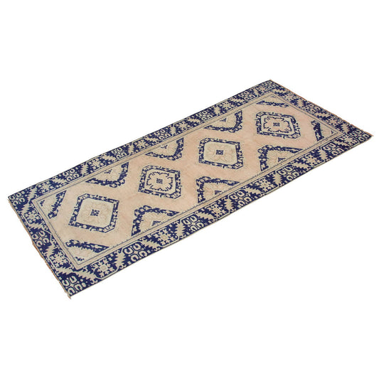 Vintage Rug 4'6" x 12'8" feet  137 x 387 cm