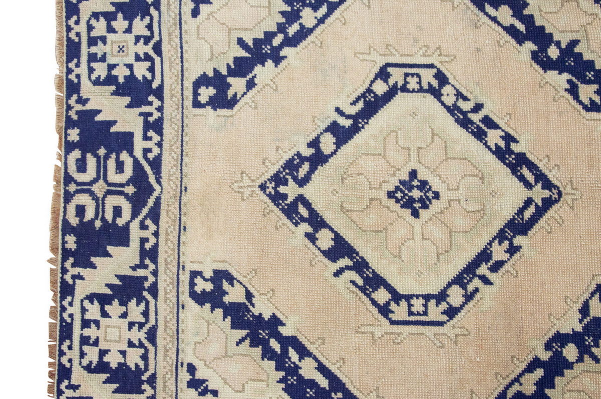 Vintage Rug 4'6" x 12'8" feet  137 x 387 cm