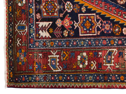 Vintage Rug 4'5" x 6'9" feet 135 x 205 cm