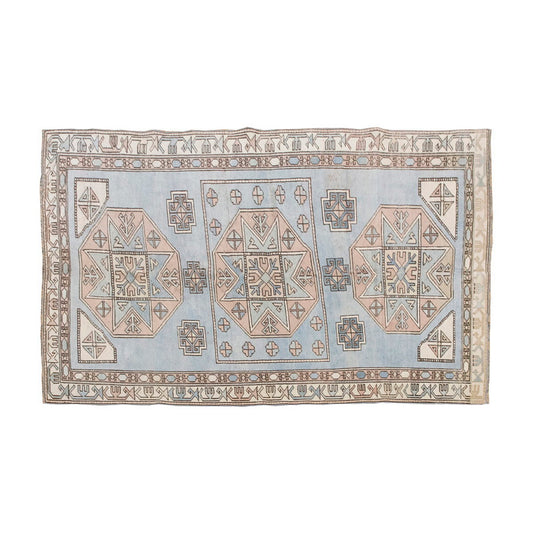 Vintage Rug 4'7" x 6'10" feet 140 x 208 cm