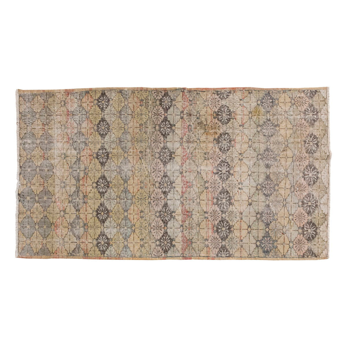 Vintage Rug 4'7" x 7'7" feet 140 x 231 cm