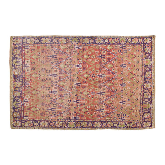 Vintage Rug 4'8" x 6'7" feet 141 x 200 cm