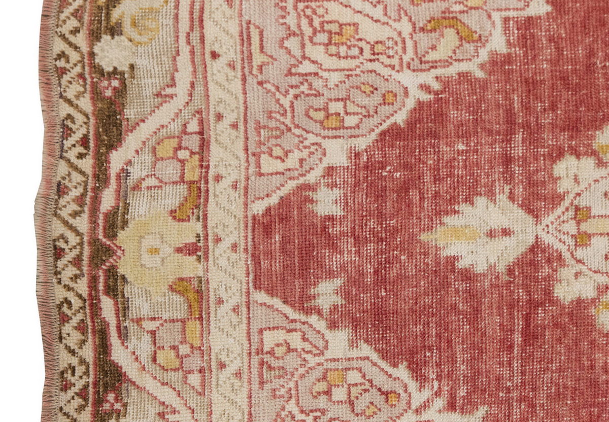 Vintage Rug 4'8" x 7'1" feet 143 x 215 cm