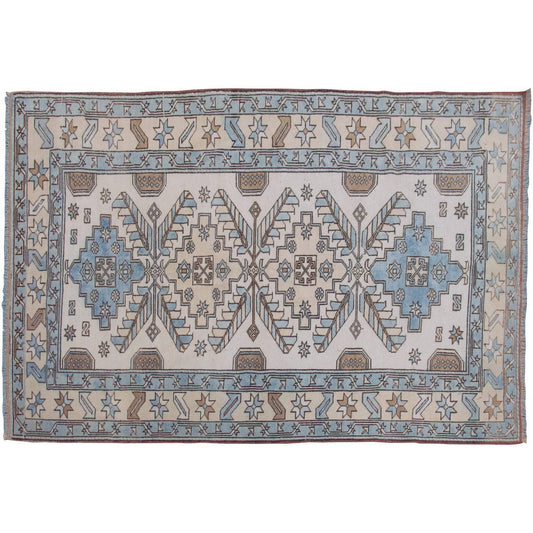 Vintage Rug 4'8" x 7'5" feet  143 x 225 cm