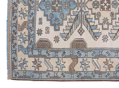 Vintage Rug 4'8" x 7'5" feet  143 x 225 cm