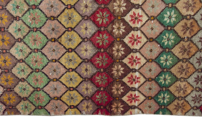 Vintage Rug 4'8" x 8'8" feet 142 x 265 cm